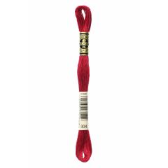 DMC Stickgarn (Sticktwist) - 304 rot mittel