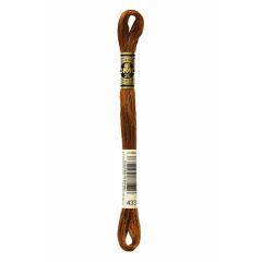 DMC Stickgarn (Sticktwist) - 433 braun mittel