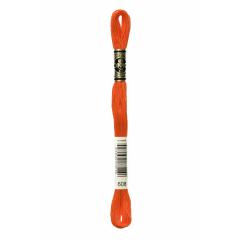 DMC Stickgarn (Sticktwist) - 608 orange leuchtend