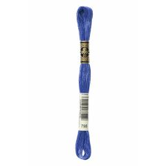 DMC Stickgarn (Sticktwist) - 798 Delfter blau dunkel