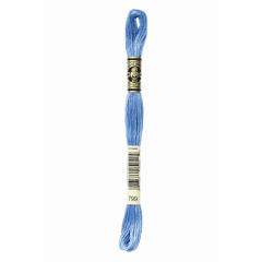 DMC Stickgarn (Sticktwist) - 799 Delfter blau mittel