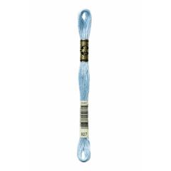 DMC Stickgarn (Sticktwist) - 827 blau sehr hell