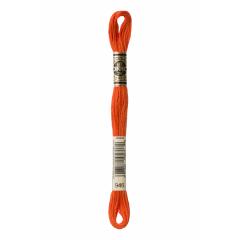 DMC Stickgarn (Sticktwist) - 946 orange mittel