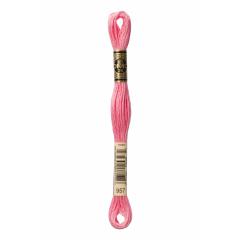 DMC Stickgarn (Sticktwist) - 957 geranie blass