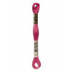 DMC Stickgarn (Sticktwist) - 962 rose mittel