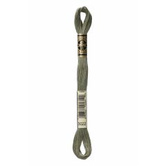 DMC Stickgarn (Sticktwist) - 3022 braungrau mittel