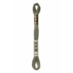 DMC Stickgarn (Sticktwist) - 3022 braungrau mittel