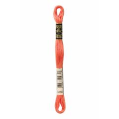 DMC Stickgarn (Sticktwist) - 3340 aprikose mittel