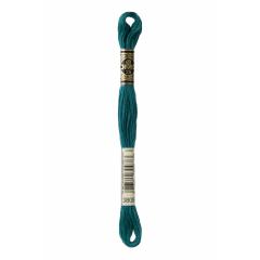 DMC Stickgarn (Sticktwist) - 3809 türkis sehr dunkel