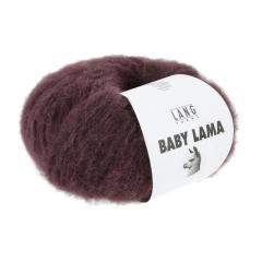LANG YARNS Baby Lama - weiches Lamagarn - weinrot (0062)