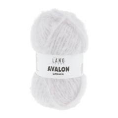 Avalon Lang Yarns - weiß (0001)