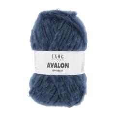 Avalon Lang Yarns - blau (0006)