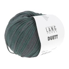 Lang Yarns Duett - anthrazit-petrol (0070)