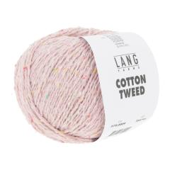LANG YARNS Cotton Tweed - rosa (0009)