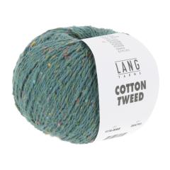 LANG YARNS Cotton Tweed - petrol (0088)