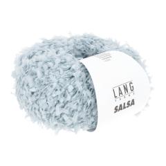 LANG YARNS Fluffy 1186 - Flauschiges Beilaufgarn - eisblau (0020)