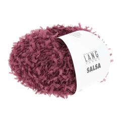 LANG YARNS Fluffy 1186 - Flauschiges Beilaufgarn - weinrot (0062)