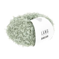 LANG YARNS Fluffy 1186 - Flauschiges Beilaufgarn - pastellgrün (0091)
