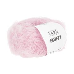 LANG YARNS FLUFFY 1186 - Flauschiges Beilaufgarn - rosa (0009)