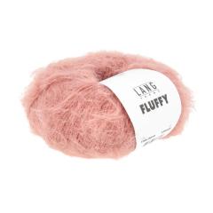 LANG YARNS FLUFFY 1186 - Flauschiges Beilaufgarn - flamingo (0019)