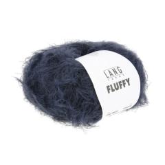LANG YARNS FLUFFY 1186 - Flauschiges Beilaufgarn - navy (0025)