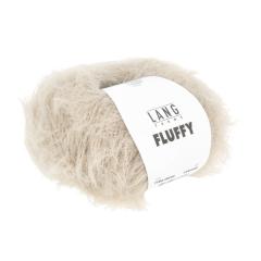 LANG YARNS FLUFFY 1186 - Flauschiges Beilaufgarn - beige (0026)