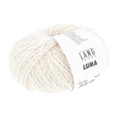 Lang Yarns Luma - Seide, Alpaka & Schurwolle - weiss (0001)