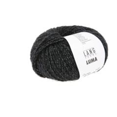 Lang Yarns Luma - Seide, Alpaka & Schurwolle - schwarz (0004)