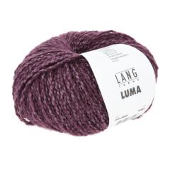Lang Yarns Luma - Seide, Alpaka & Schurwolle - dunkelrot (0061)