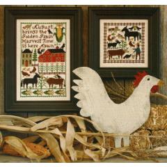 Prairie Schooler - August (Stickvorlage)