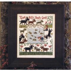 Prairie Schooler - 3 Billy Goats Gruff (Stickvorlage)