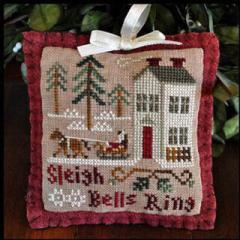 Little House Needleworks - 2012 Ornament Sleigh Bells Ring