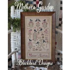 Stickvorlage Blackbird Designs - Mothers Garden