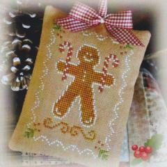 Little House Needleworks - 2012 Ornament Gingerbread Cookie