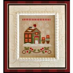 Country Cottage Needleworks - Santas Village 2 Poinsettia Place