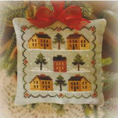 Little House Needleworks - 2012 Ornament Saltbox Village