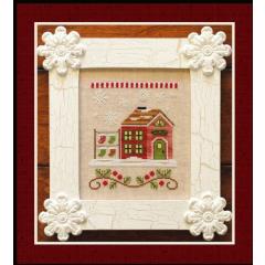 Country Cottage Needleworks - Santas Village 5 Santas Stocking Store