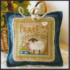 Little House Needleworks - Little Sheep Virtues 3 Peace