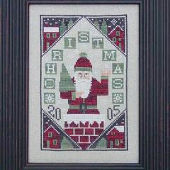 Prairie Schooler - 2005 Limited Edition Santa (Stickvorlage)