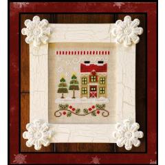 Country Cottage Needleworks - Santas Village 7 Christmas Tree Farm