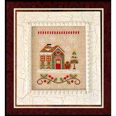 Country Cottage Needleworks - Santas Village 10 Gingerbread Emporium