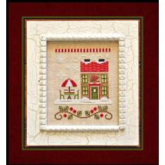 Country Cottage Needleworks - Santas Village 12 Hot Cocoa Cafe