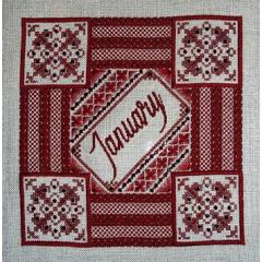 Northern Expressions Needlework - Garnet - January