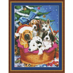 Kustom Krafts - Christmas Puppies