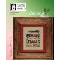 Heart In Hand Needleart - Christmas Magic (w/emb)