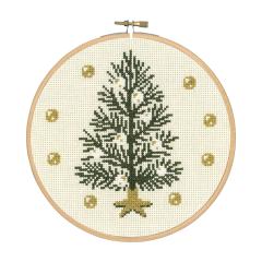 Permin of Copenhagen - Weihnachtsbaum mit Stickring