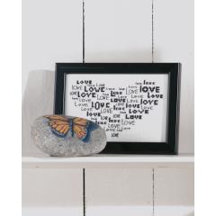 Permin Stickpackung - Herz Love 9x14 cm