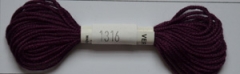 Soie dAlger Seidenstickgarn - Farbe 1316 rot violett / lila