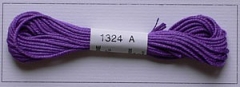 Soie dAlger Seidenstickgarn - Farbe 1324 lila