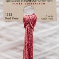Red Pear - Weeks Dye Works Hand Dyed Floss